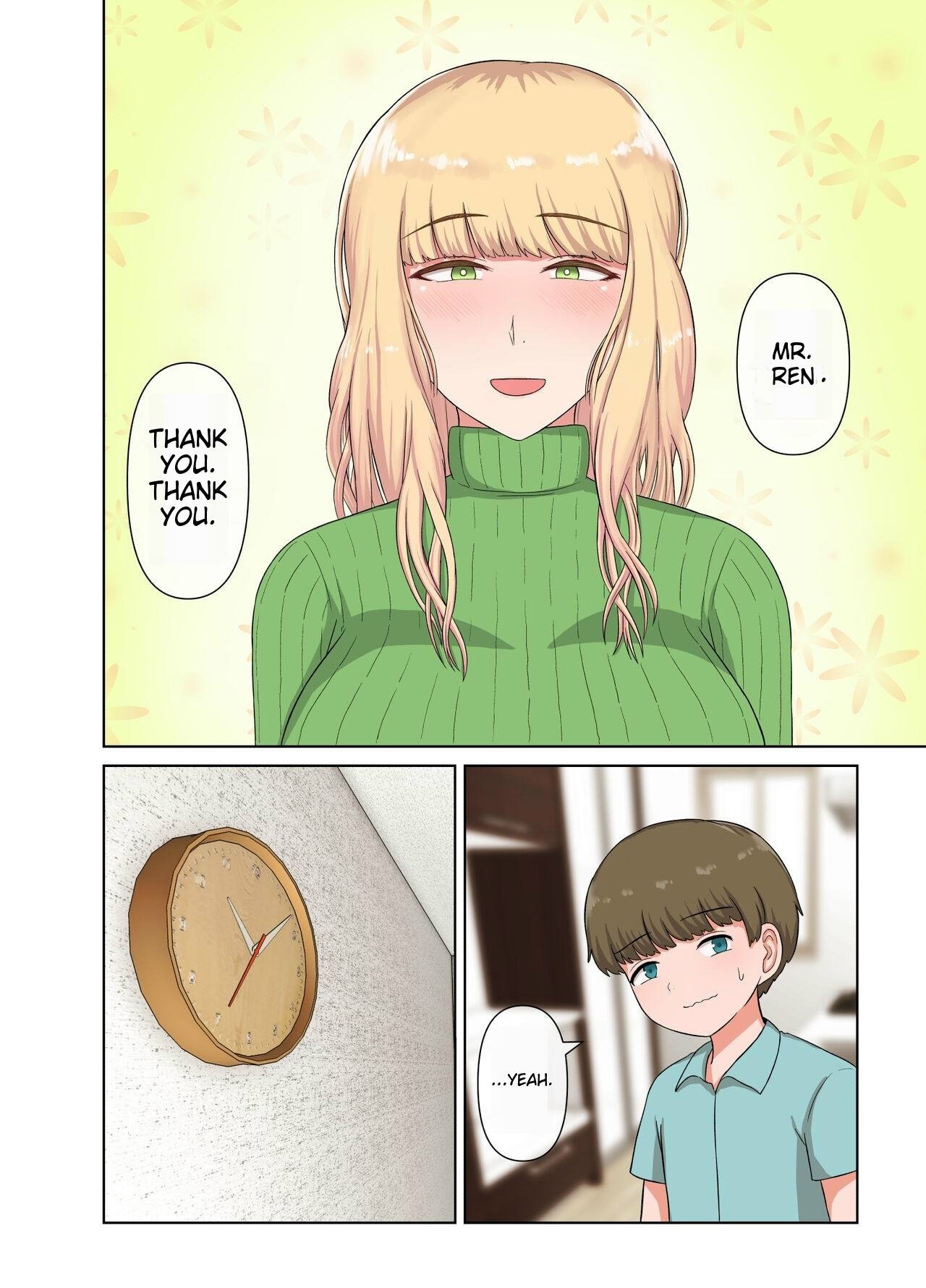 Kinpatsu Oba-san no Suiminkan | My blonde aunt. Sleep rape page 7 full
