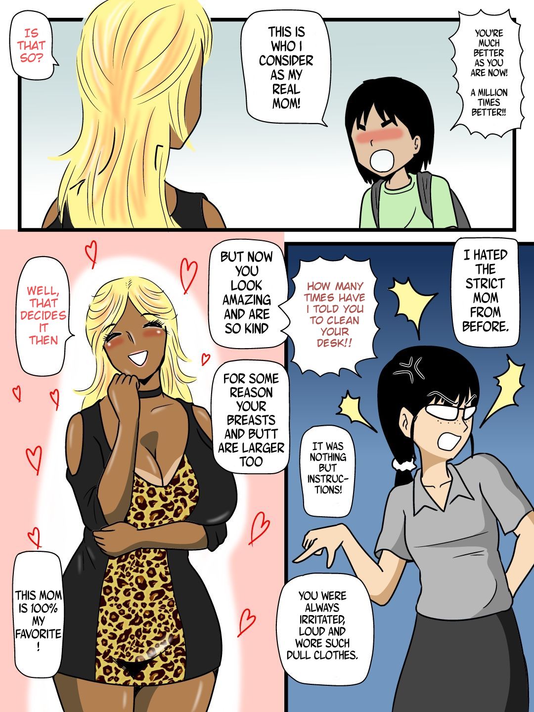 Majime na Haha ga Akuyuu no Eikyou de Bitch ni Natte ita | My Mother became a Bitch because of her Friend page 10 full