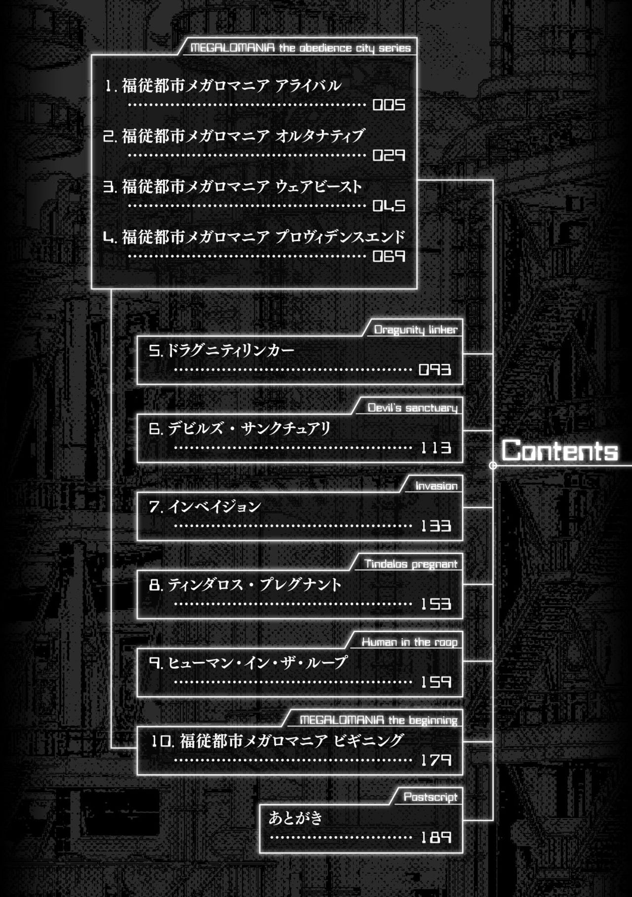 Fukujuu Toshi Megalomania - MEGALOMANIA THE OBEDIENCE CITY page 6 full