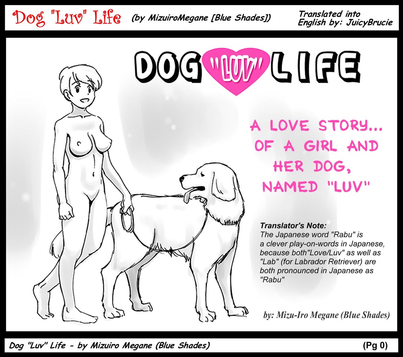 Dog LOVE Life | Dog's Luv Life page 1 full