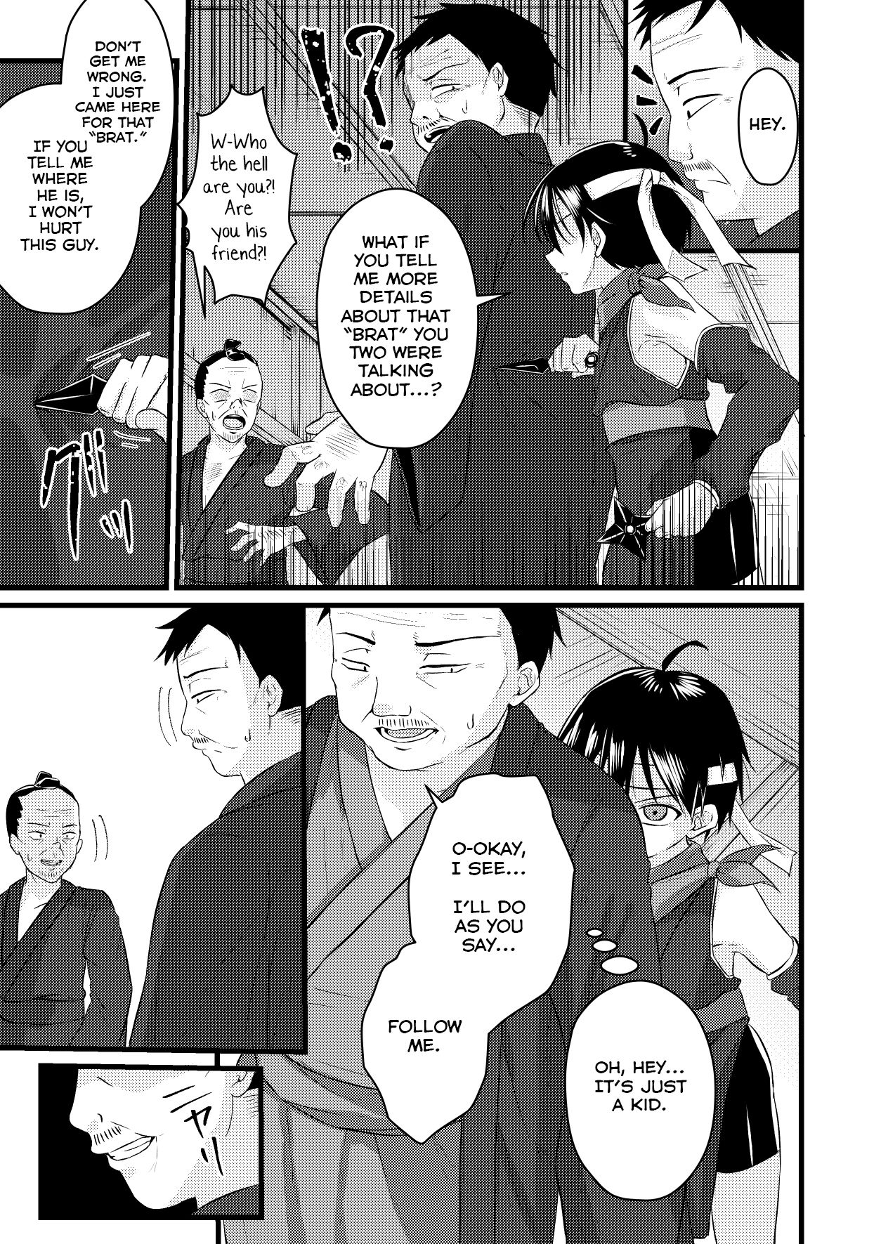 Ninja Shounen Choukyou Nikki -Hansuke Hen- page 7 full