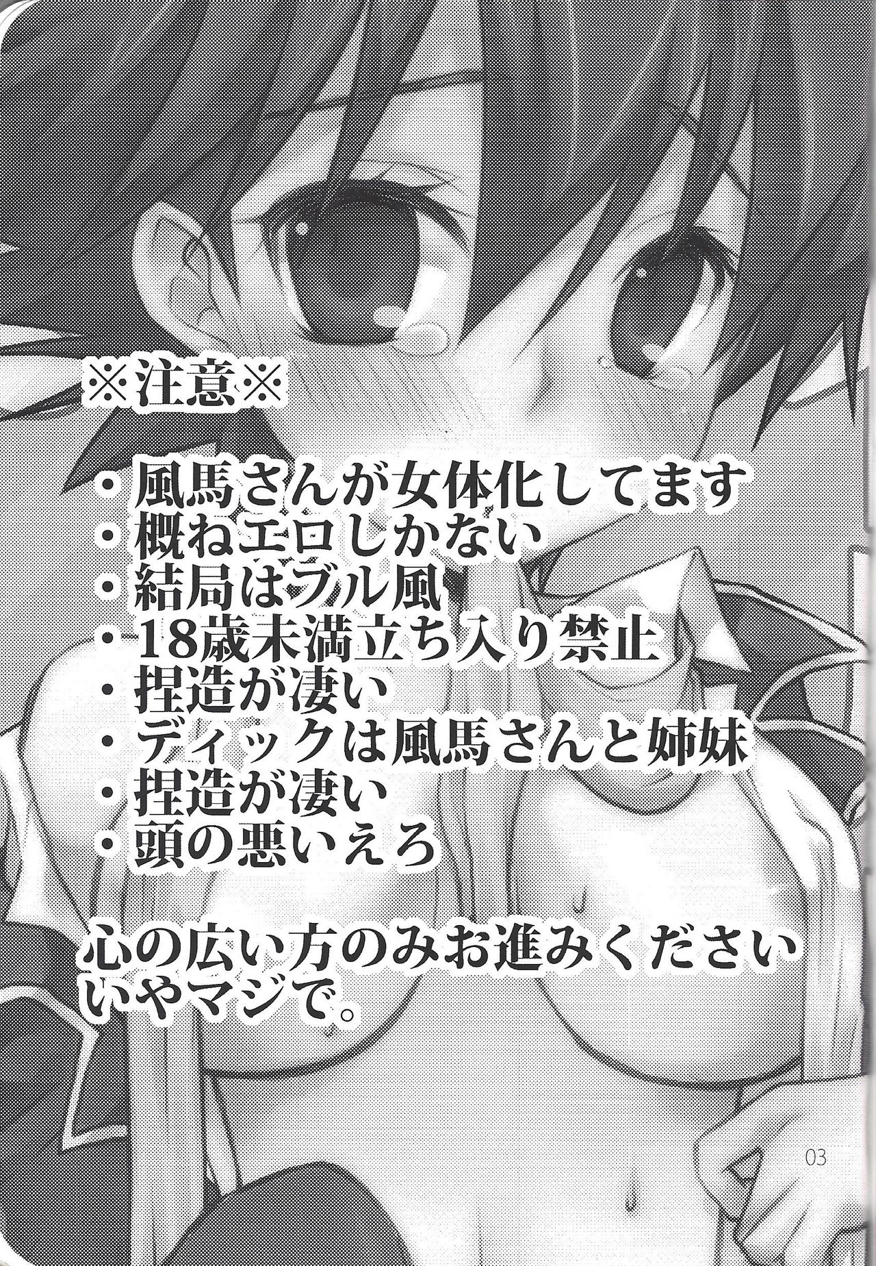 Nyotaika Kazama-san ni Eroi Koto Shitai Hon. page 3 full