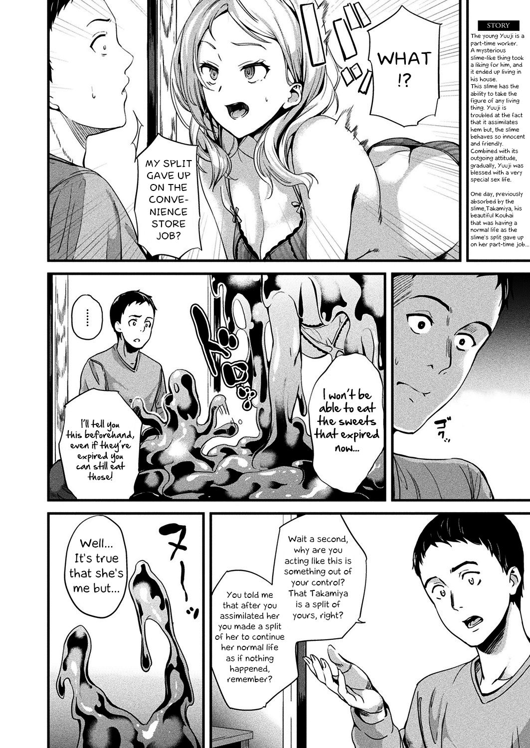 Doukyo Suru Neneki | Living With Slime Ch. 8 page 2 full