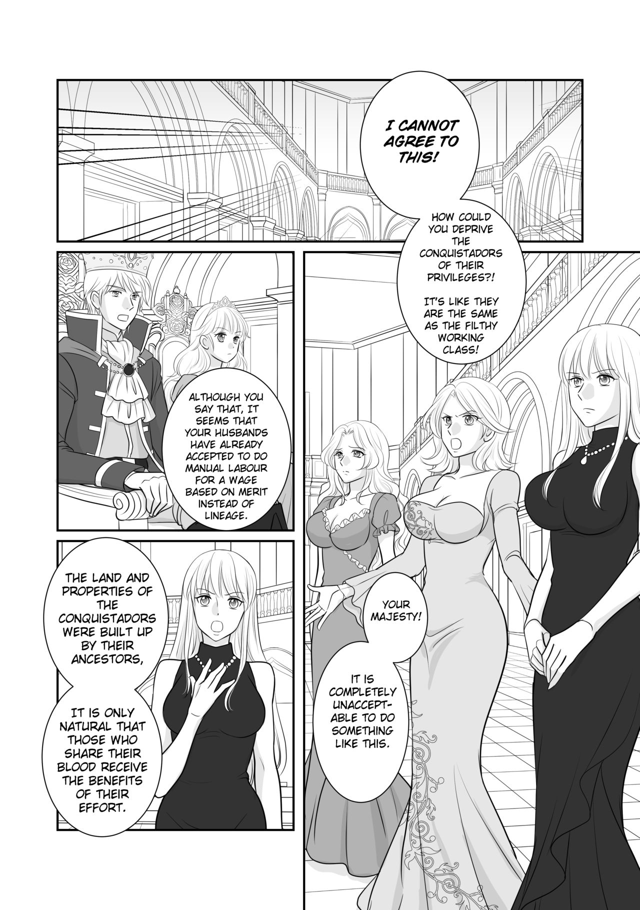 Misogyny Conquest Chapter 4 page 1 full