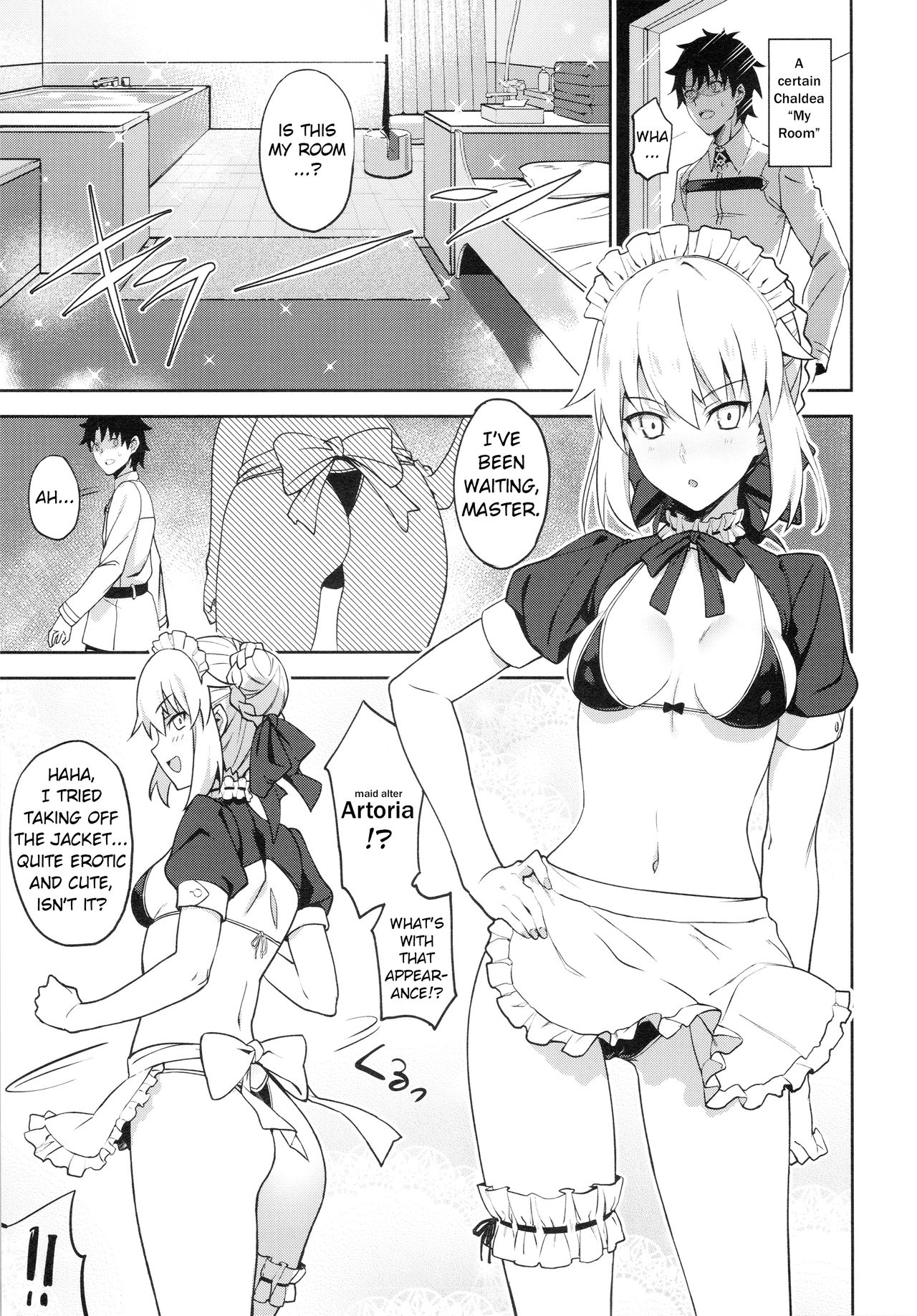 Chaldea Soap SSS-kyuu Gohoushi Maid page 3 full