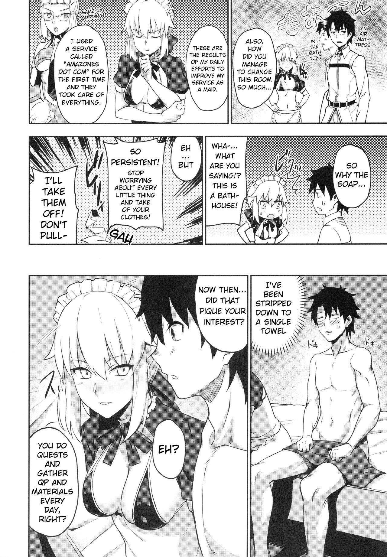 Chaldea Soap SSS-kyuu Gohoushi Maid page 4 full