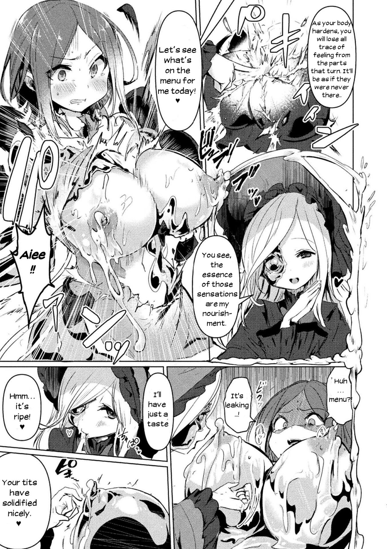 Onna Yuusha, Jintai Shasei ni Chiru | The Heroine Who Ejaculated Out Her Body page 5 full
