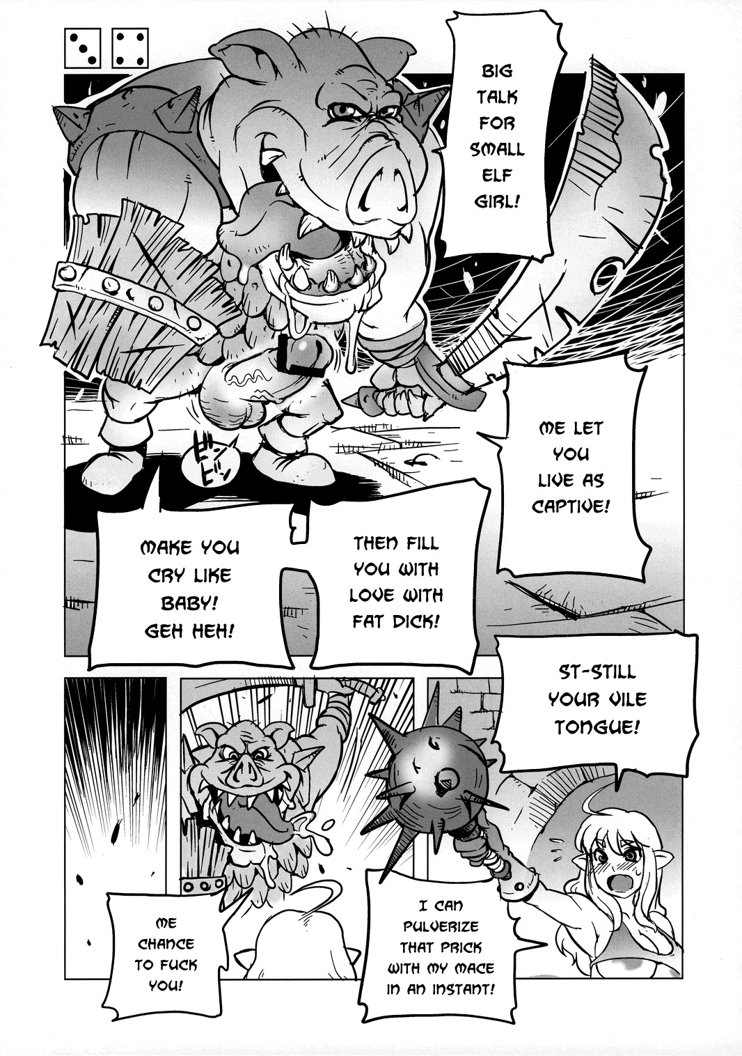 Dungeons & Dekapai Elf page 6 full