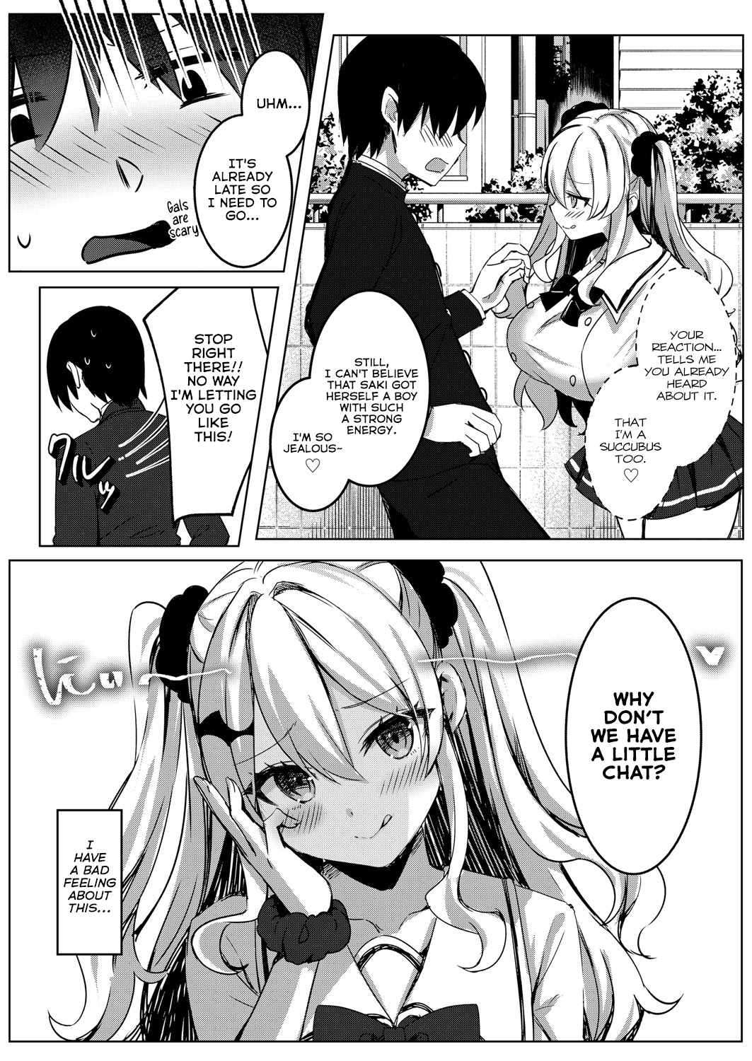 Succushisu! -Bitch Onee-chan succubus no amaama gyaku rape- page 5 full