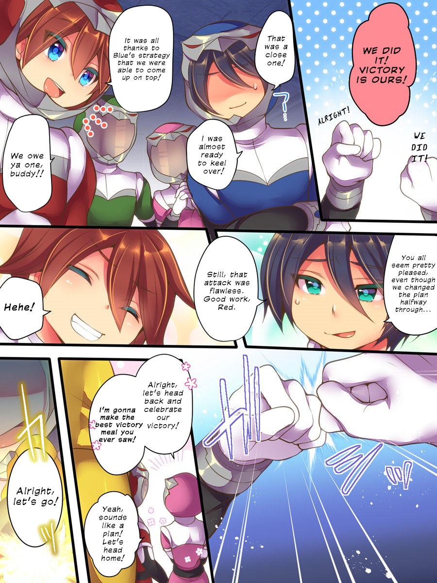 Seisou Sentai Brave Hearts ~Soshite Seigi wa Aku ni Otsu~ | Holy Forces Brave Hearts ~Justice Crumbles~ page 4 full