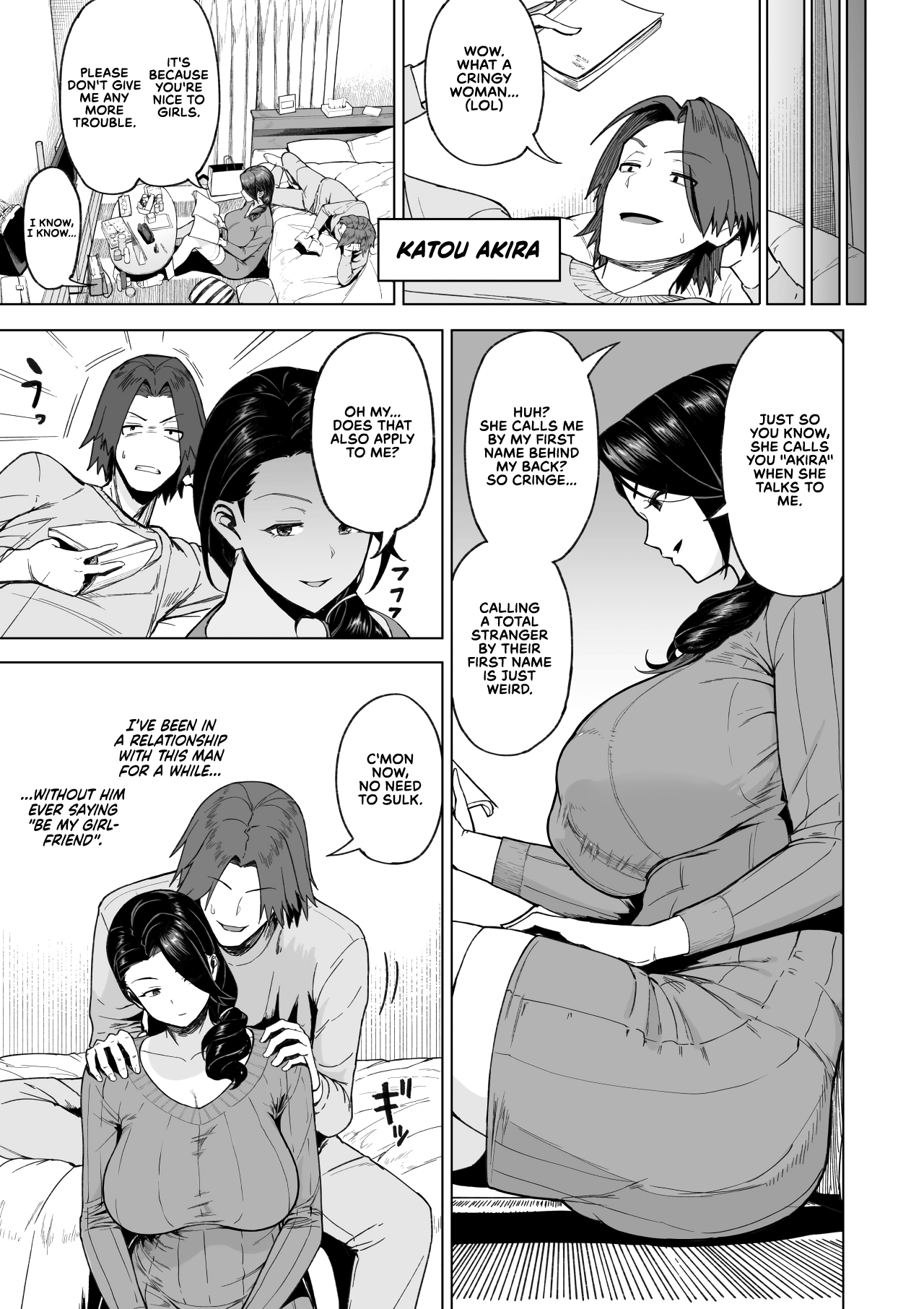 [Saru no Koshikake] SeFri Ijou, Konyakusha Miman | More Than A Sex Friend, Less Than A Fiancée [English] [RedLantern] Hentai - Raw  8