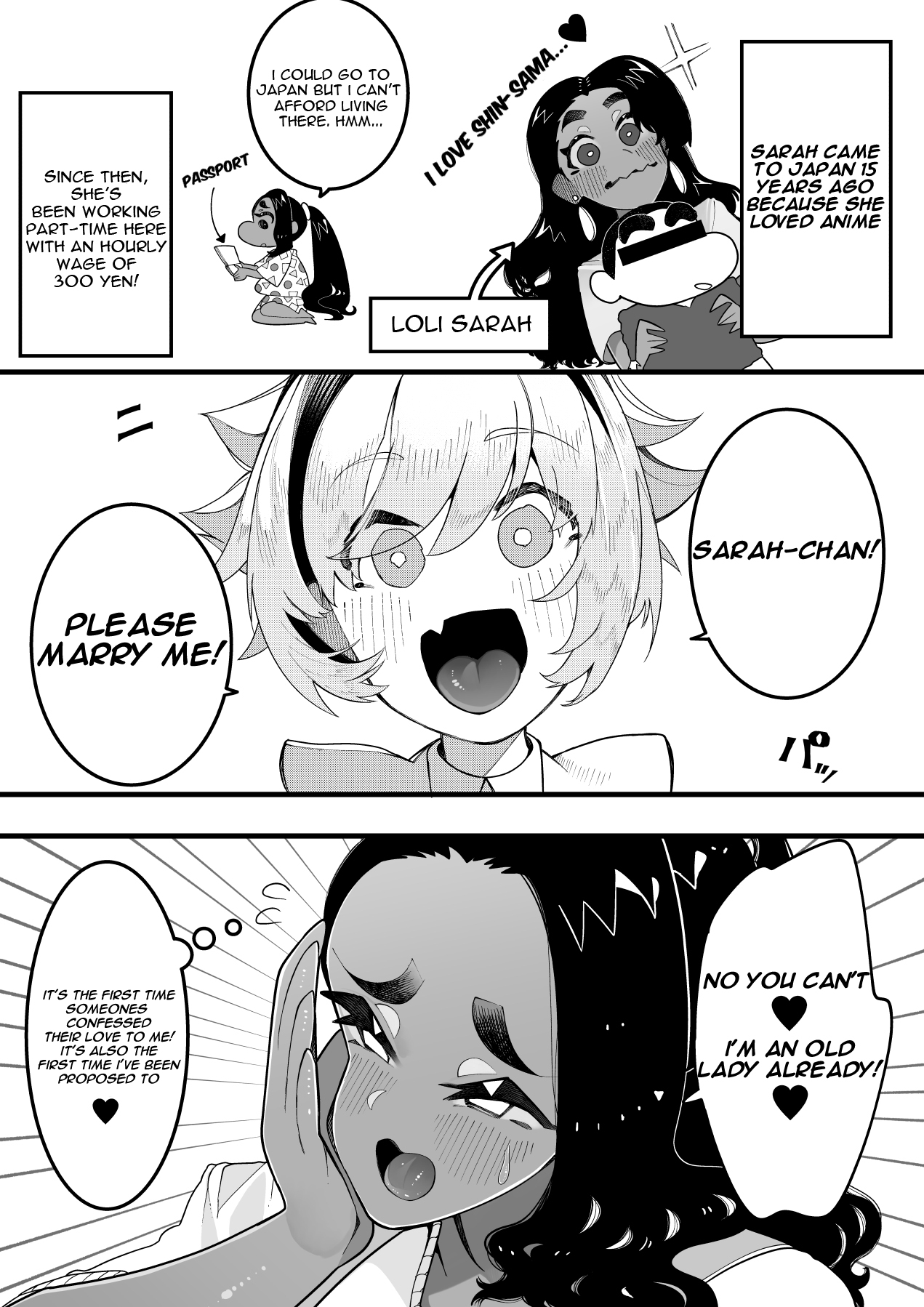 Inshota! ~Indo-kei Kasshoku Bijo x Dohentai Shota~ page 3 full