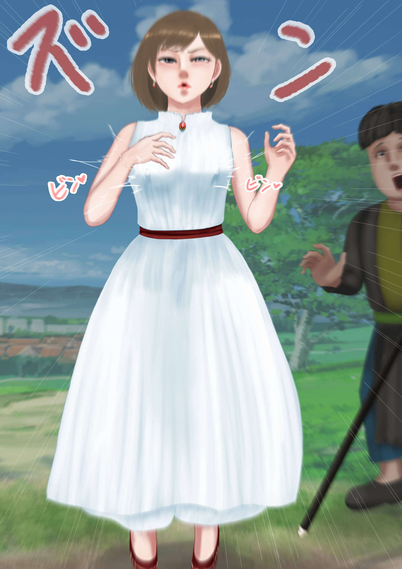 Saimin Sousa de Sakunyuu Onanie ga Tomaranai Kyonyuu Mahou Shoujo ga Shuuchi Roshutsu Zecchou ni Tassuru made  -Mahoutsukai Monogatari- Kalfa Hen page 10 full