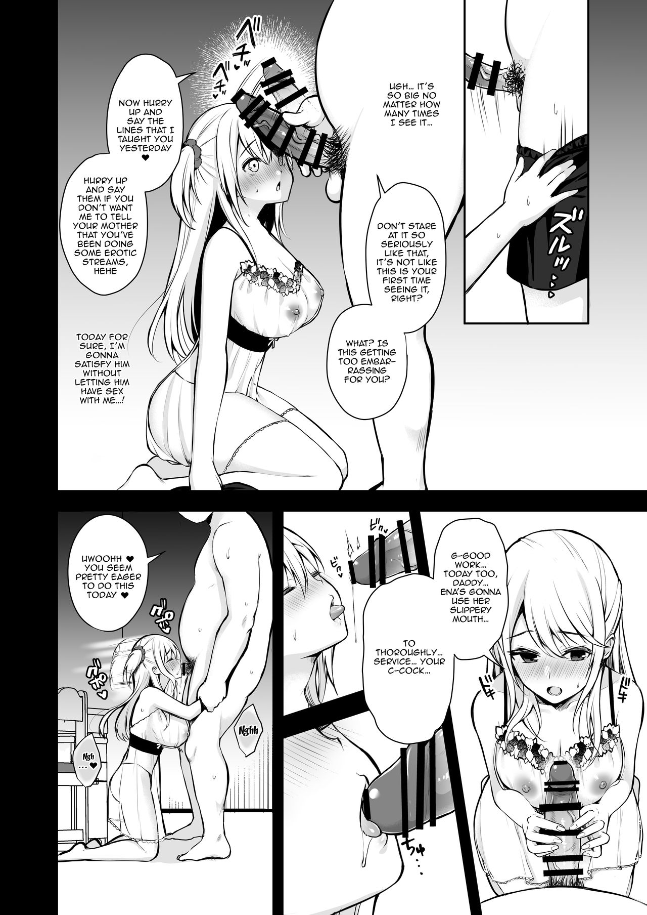 Himitsu 3 ~Oyako no Himitsu Choukyou Kairaku Ochi~ | Secret 3 ~Father X Daughter Training - Fallen To The Pleasure Of Training~ page 9 full