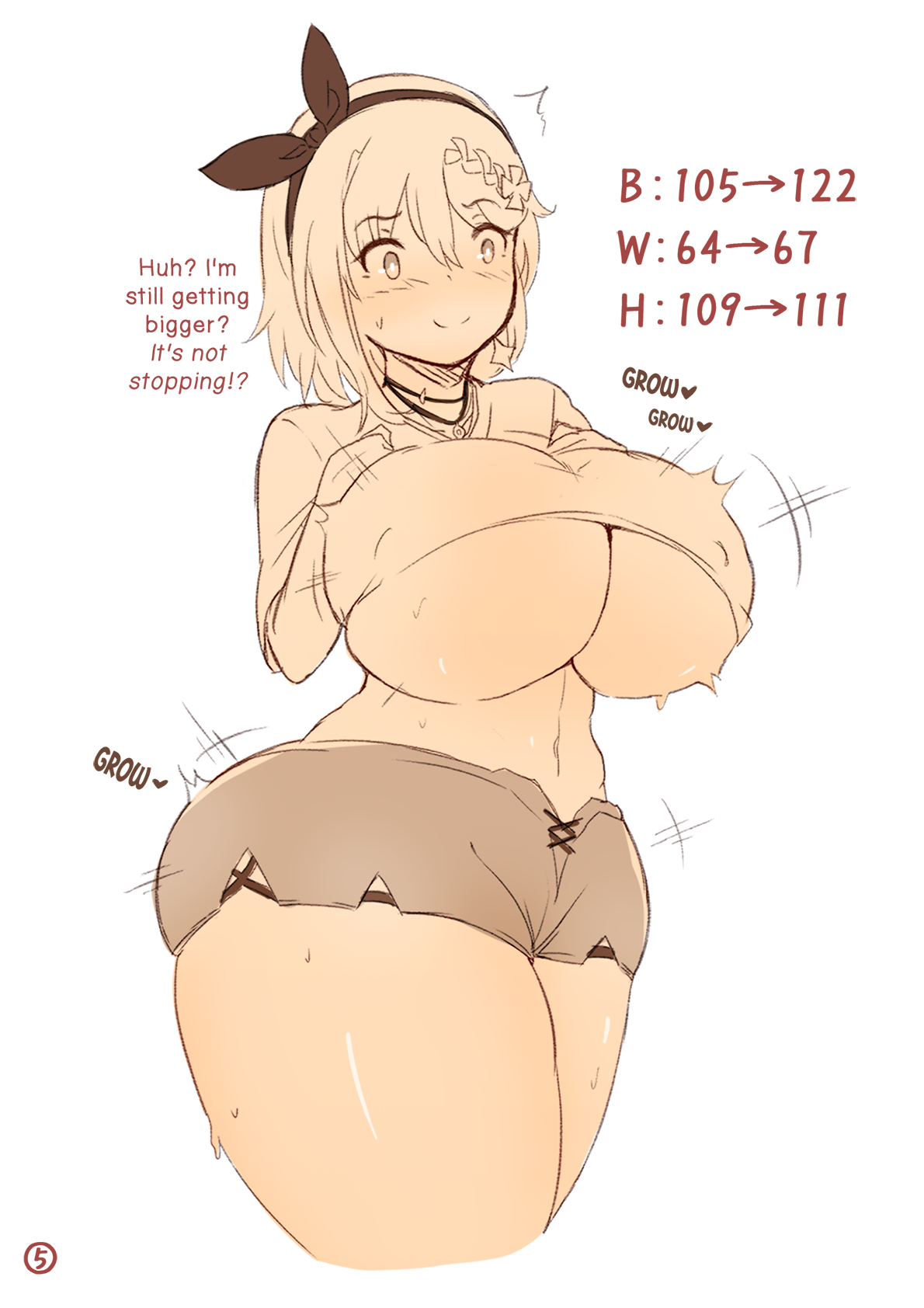 Ryza ga Nice Body ni Naru Kusuri o Nondara Yosou Ijou ni Seichou shite shimatta E page 5 full