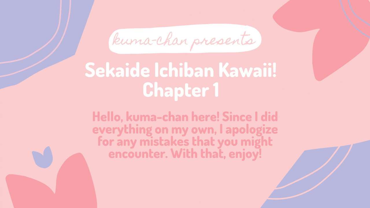Sekai de Ichiban Kawaii! | You are the cutest in the world! Ch. 1-5.5 page 2 full
