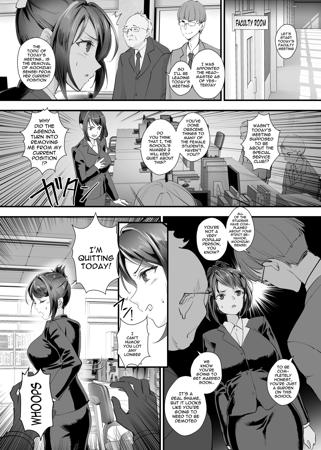 Fukushuu!! Tenraku Gakuen no Nikubenki 3!! ~Jokyoushi Seisai Hen~ | Revenge!! The Slutty Princess Of The Fallen Academy!! 3 page 3 full