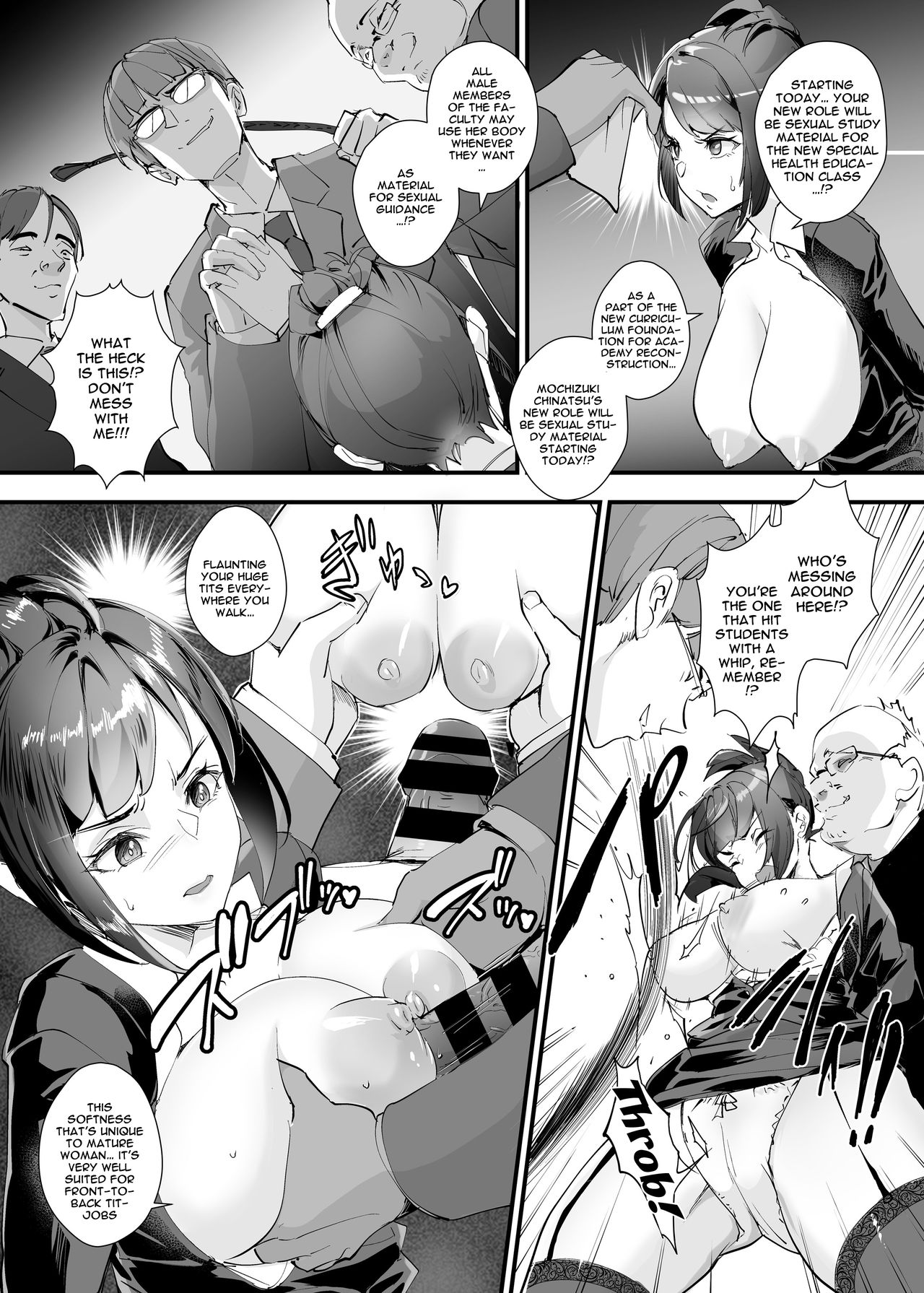 Fukushuu!! Tenraku Gakuen no Nikubenki 3!! ~Jokyoushi Seisai Hen~ | Revenge!! The Slutty Princess Of The Fallen Academy!! 3 page 5 full