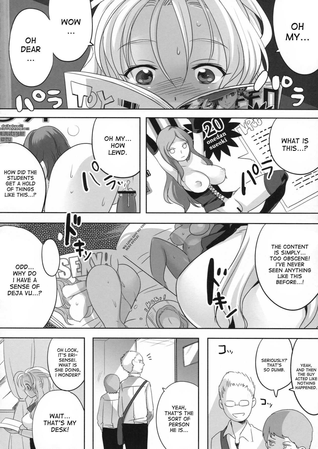 Akogare no Seidorei | The Teacher  Whom I Admire page 5 full