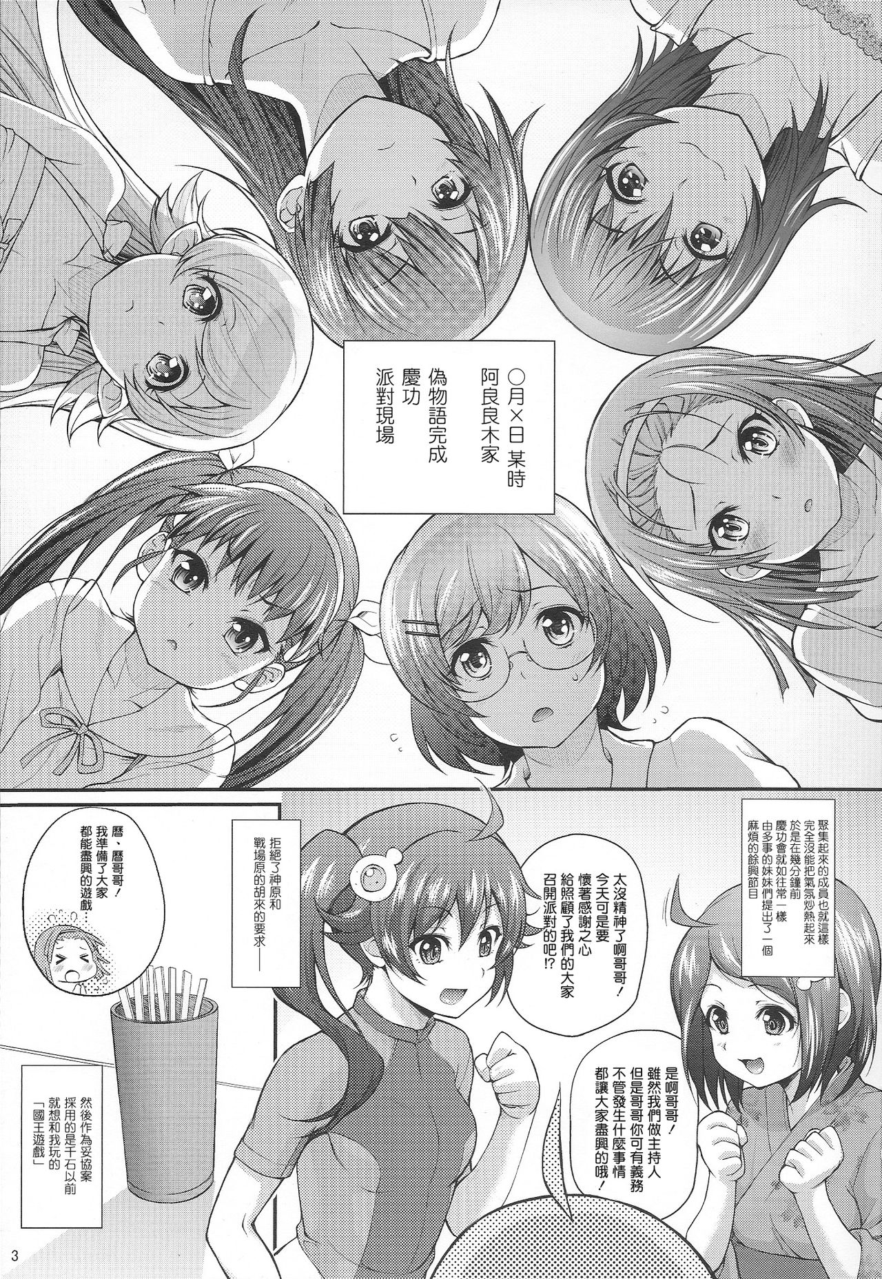 Pachimonogatari Part 5: Koyomi Party page 2 full