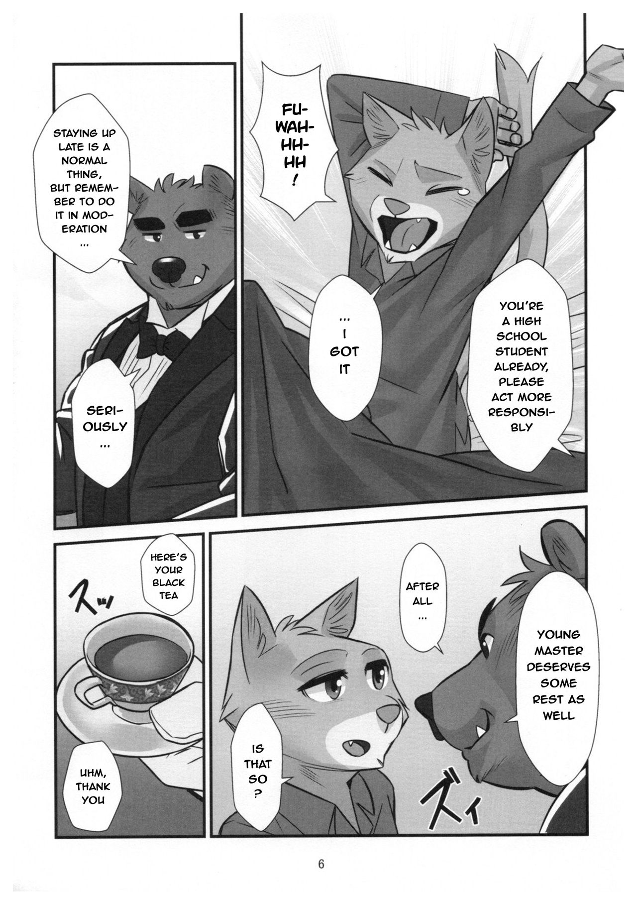 Kuma Shitsuji Alfred | Bear Butler Alfred page 5 full