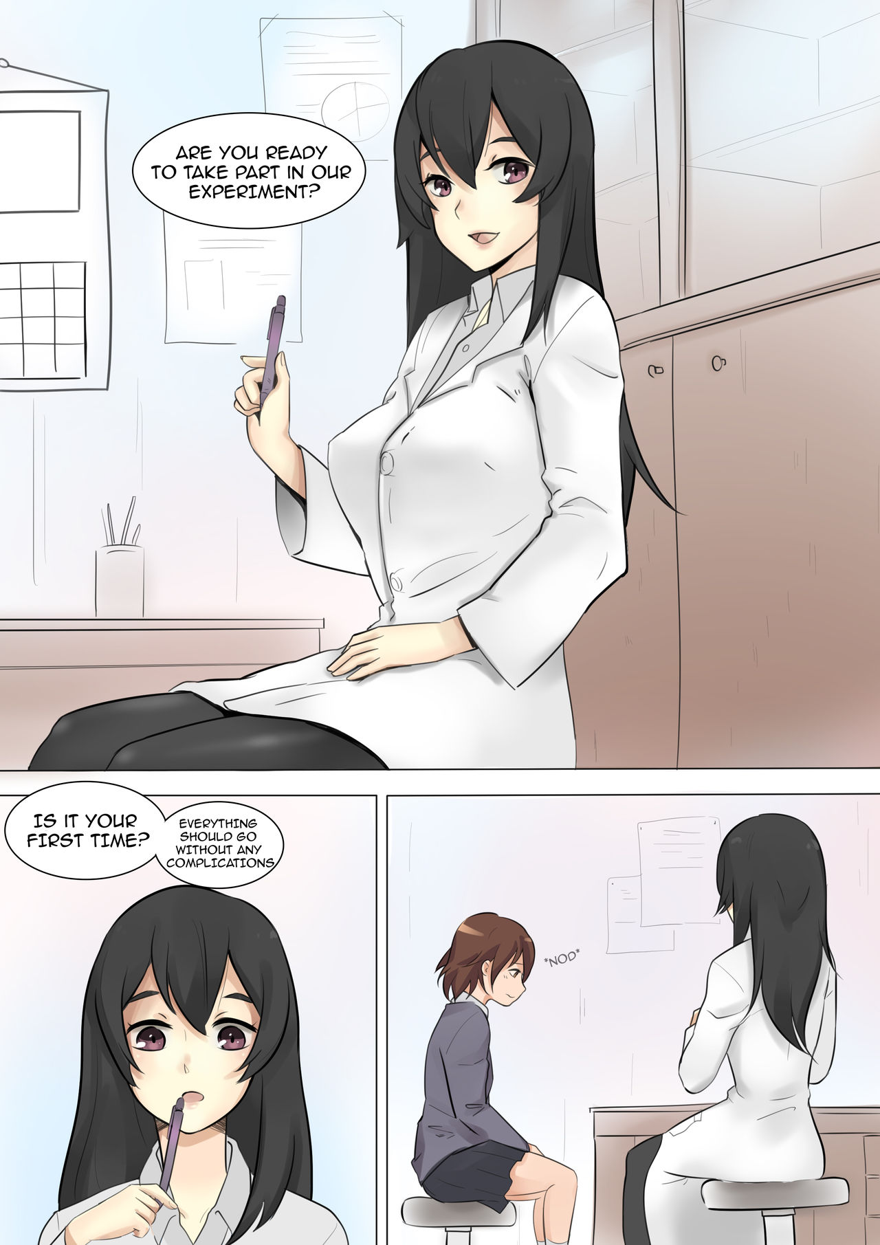 Yasuna visits Marushamo | Ясуна в гостях у Марушамо page 3 full