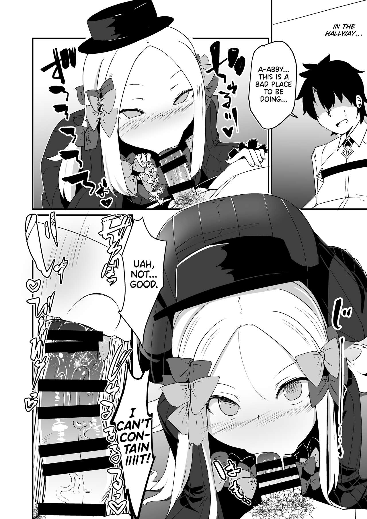 Abi no Konna Kakkou o Mite Koufun shite shimatta no? Master Ikenai Hito da wa | Did looking at me act like this turn you on, Master? You deviant. page 9 full