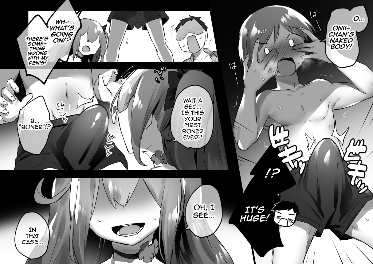 Otokonoko Onee-chan to Erogaki ga Ii Koto suru Manga + Skeb Illust page 4 full