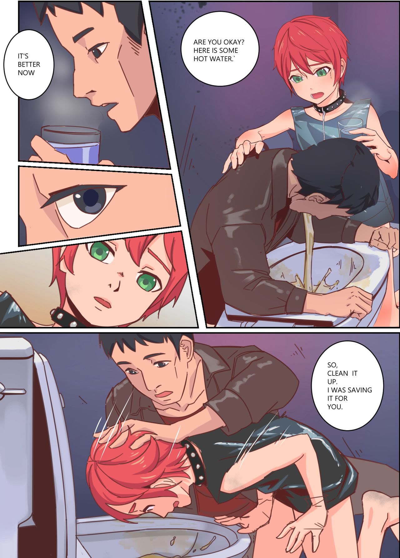 EVERYDAY OF A TOILET PRISONER page 2 full