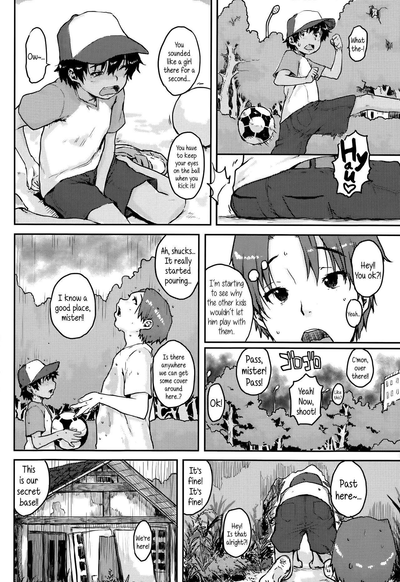 Himitsu Kichi | Secret Base page 4 full