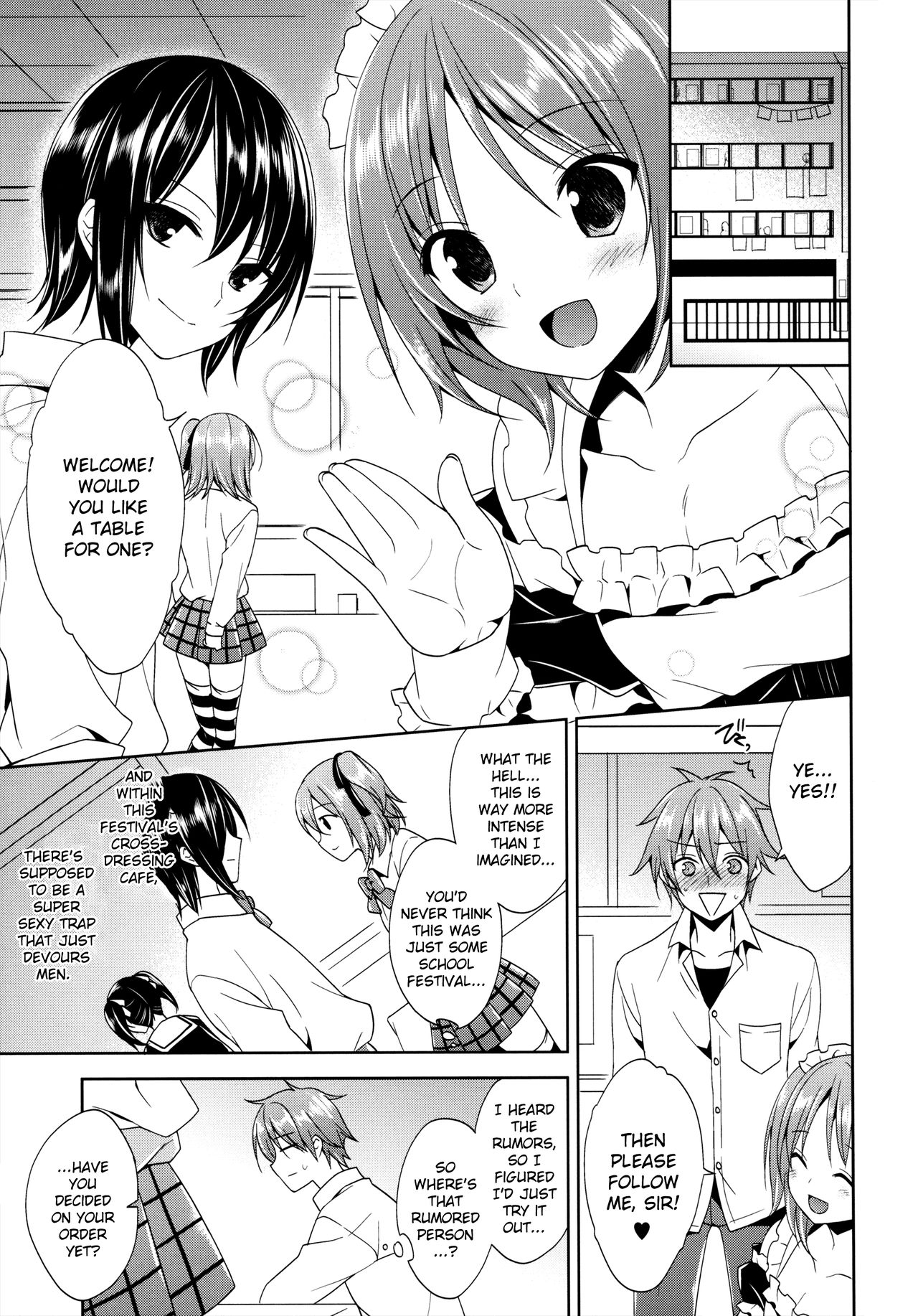 Sono Gakusai, Inran Otokonoko Kyakuhiki Chuui! page 4 full
