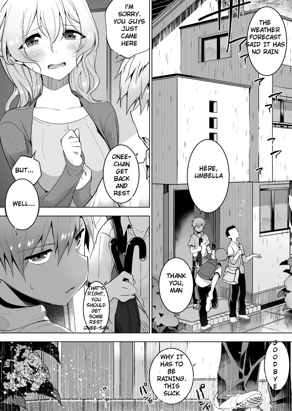 Kisei Mushi to Shitei | Parasite and Sibling English Translation page 1 full