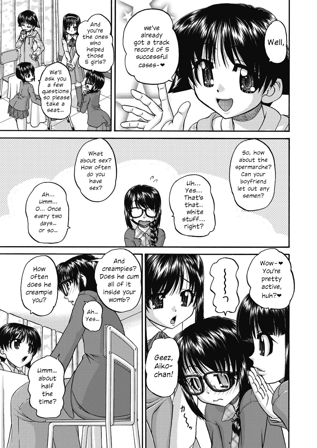Joshi Shoumarusei Ninshin Club | Gradeschooler Child Bearing Club page 9 full