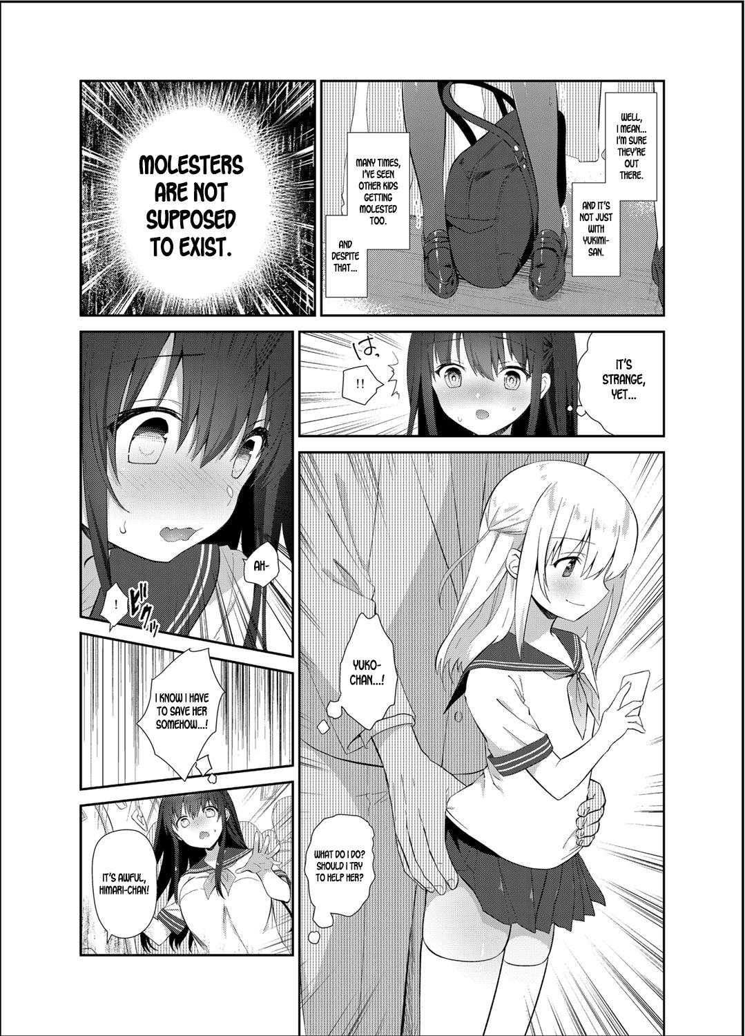 Chikan no Sonzai Shinai Subarashii Sekai | A Wonderful World Where Molesters Don't Exist page 6 full