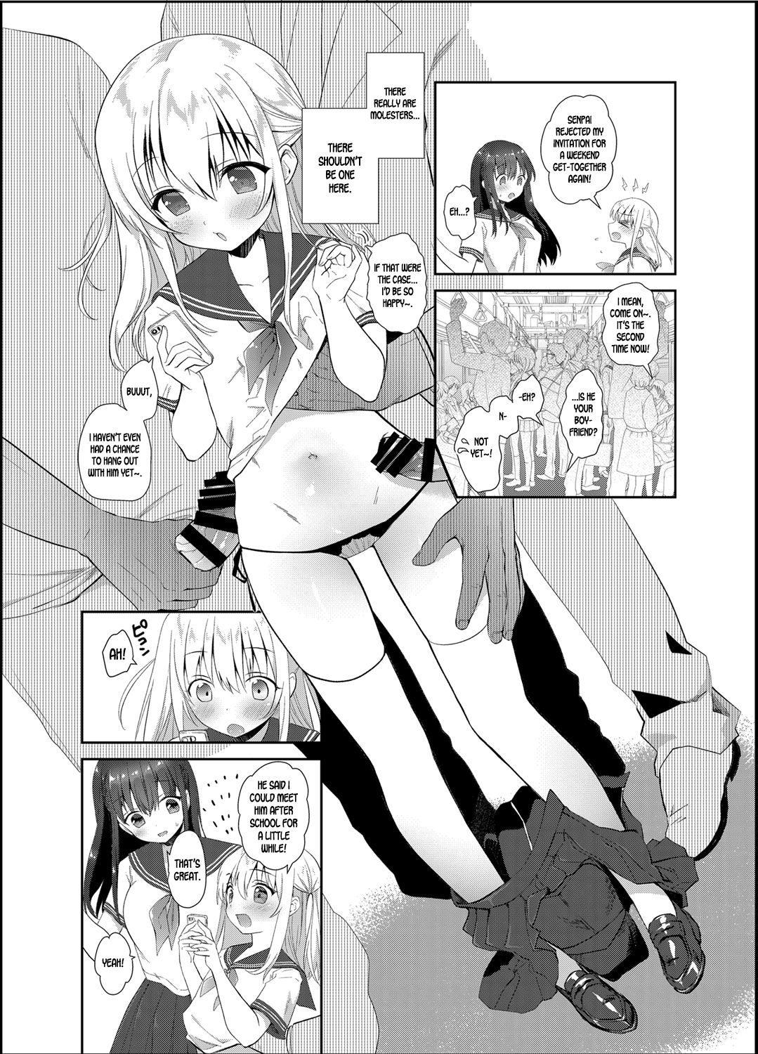 Chikan no Sonzai Shinai Subarashii Sekai | A Wonderful World Where Molesters Don't Exist page 7 full