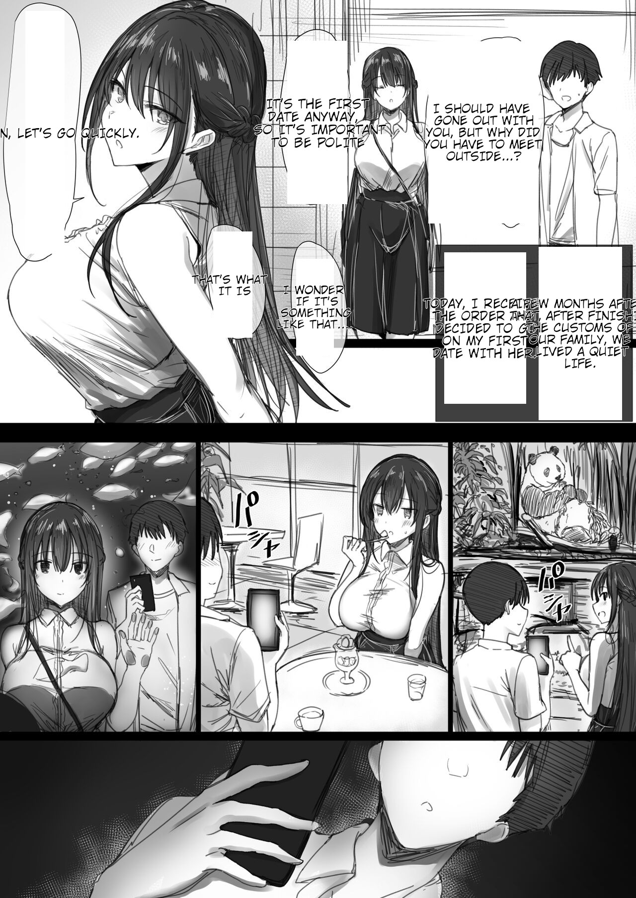 Ki ga Tsuyoi Seiso na Hitozuma Reijou ga Netorareru made no Ichibu Shijuu II page 3 full