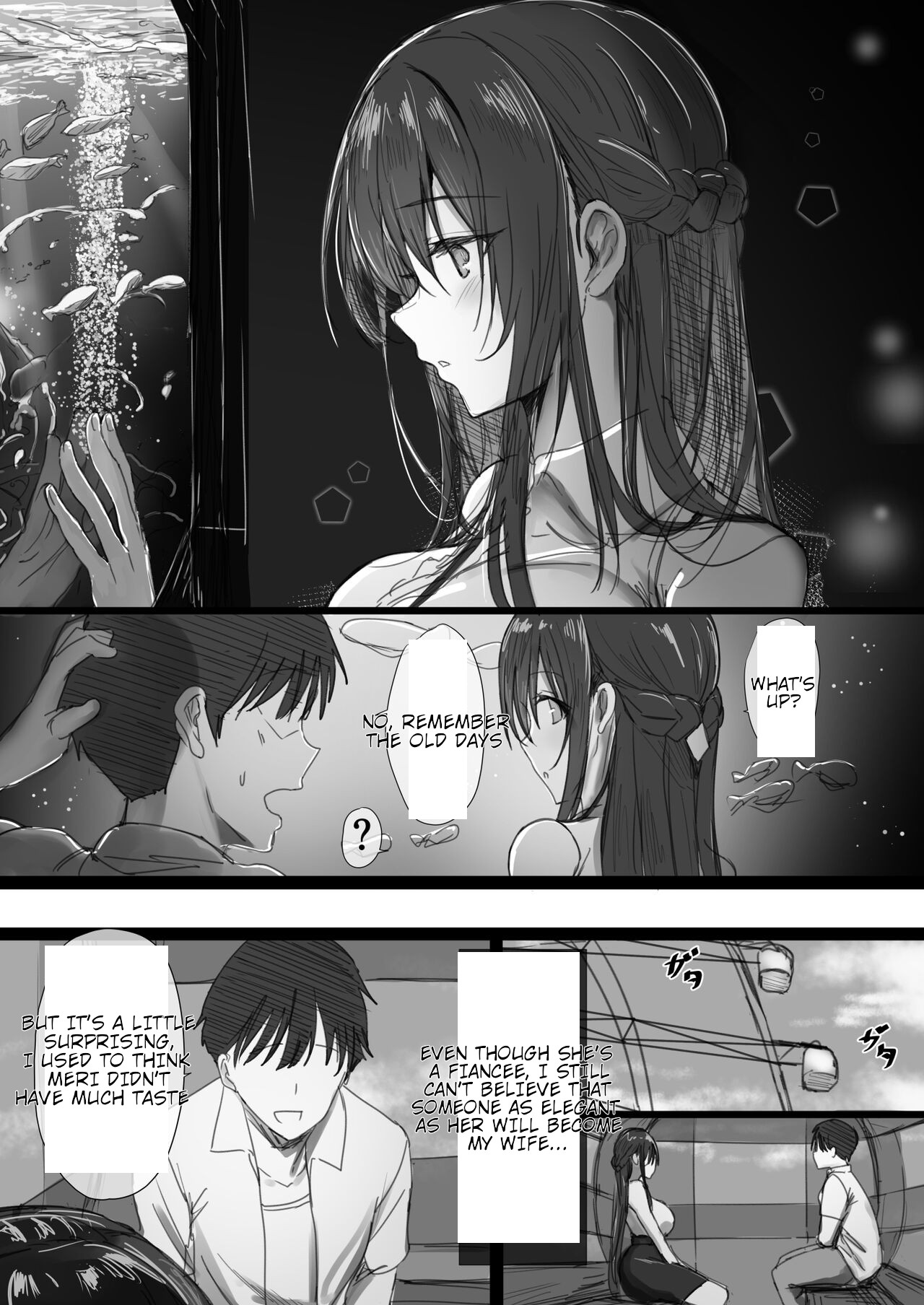 Ki ga Tsuyoi Seiso na Hitozuma Reijou ga Netorareru made no Ichibu Shijuu II page 4 full