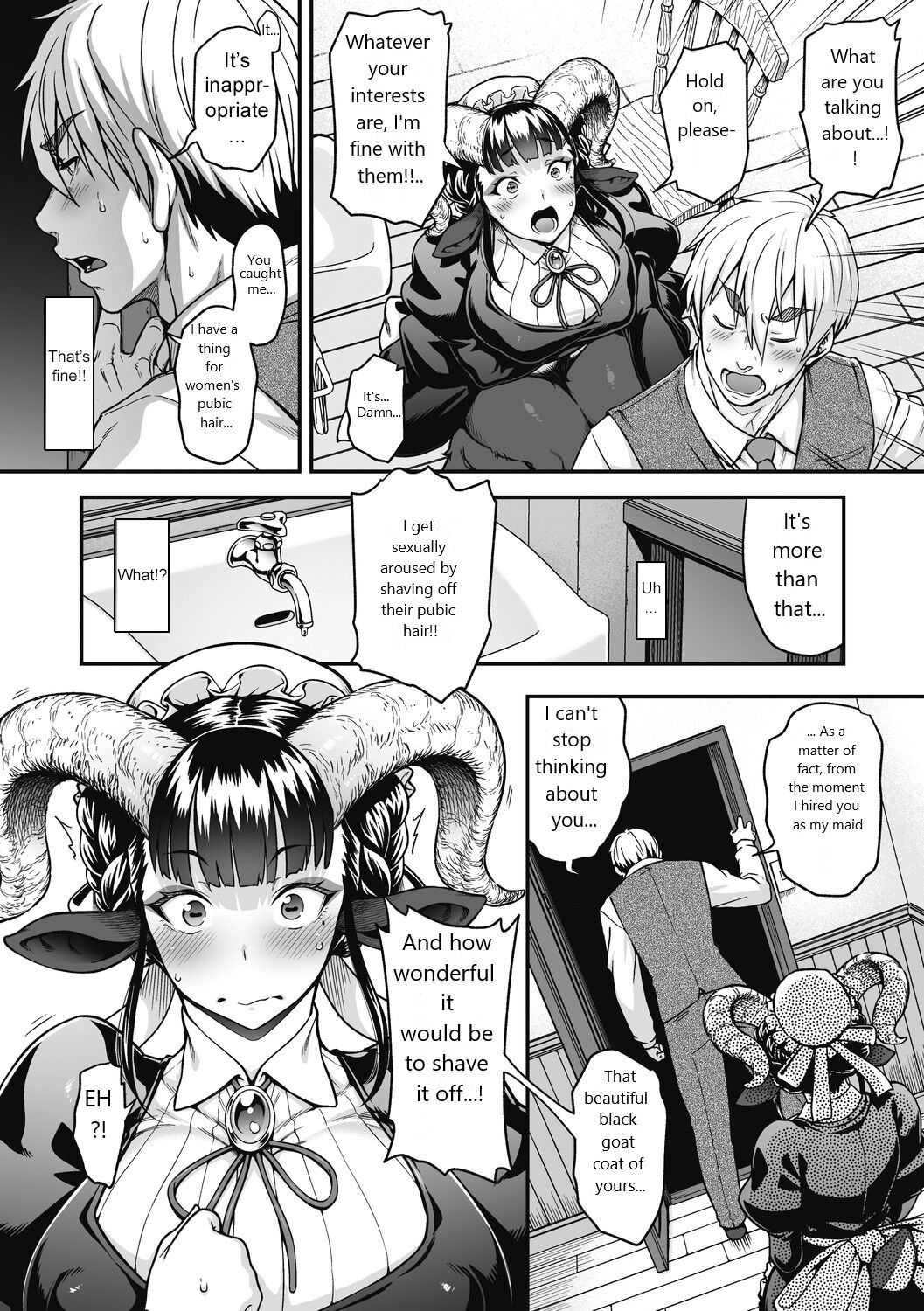 Koisuru Kuroyagi | Love Shaving Black Goat page 9 full