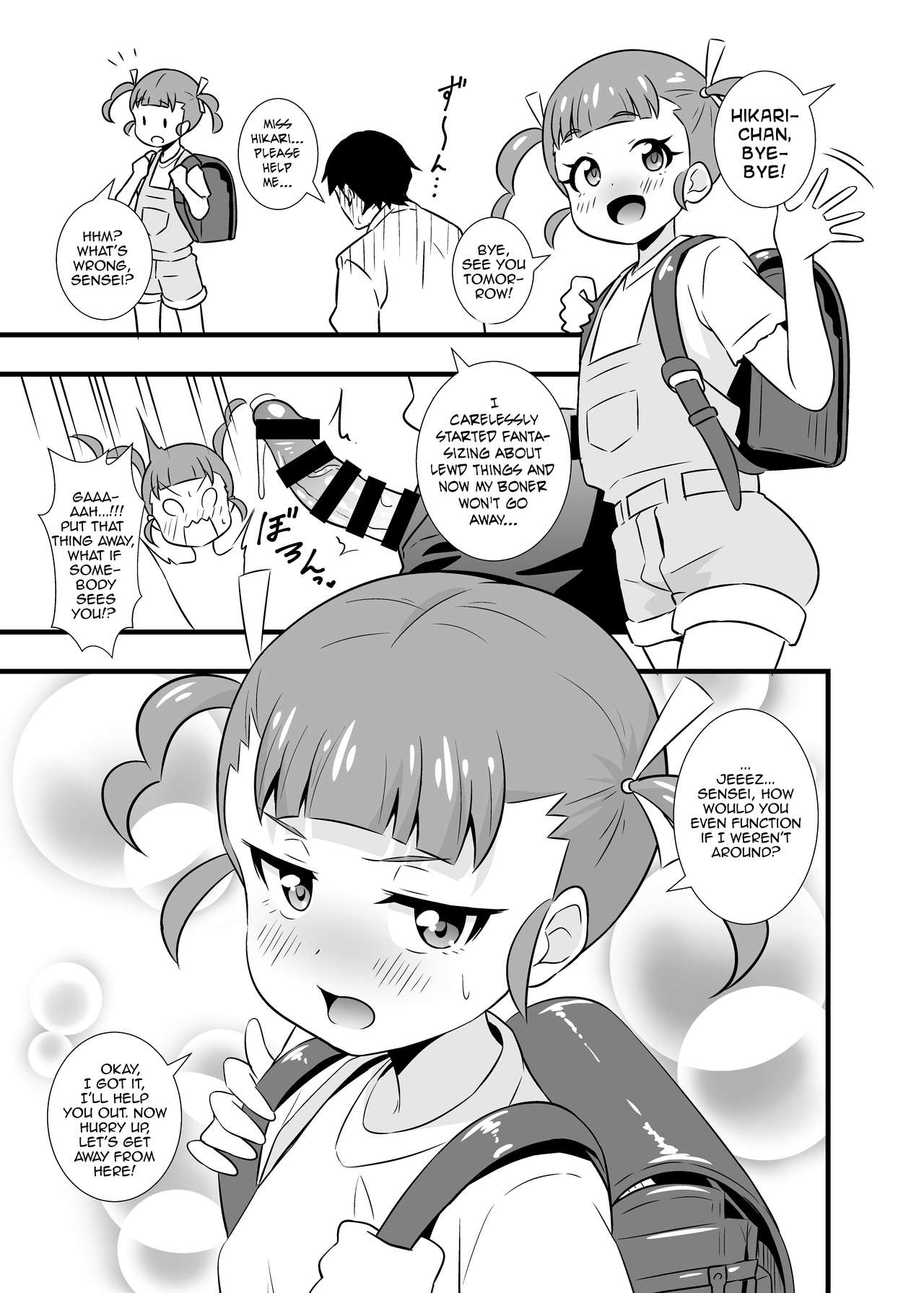 Imoyaman Dai no Otona ga Shougakusei Aite ni Yokubou Marudashi Seishori Onedari | Imoyaman - An Adult Man Shamelessly Begging a Grade Schooler to Help Him Relieve His Sexual Tension page 2 full