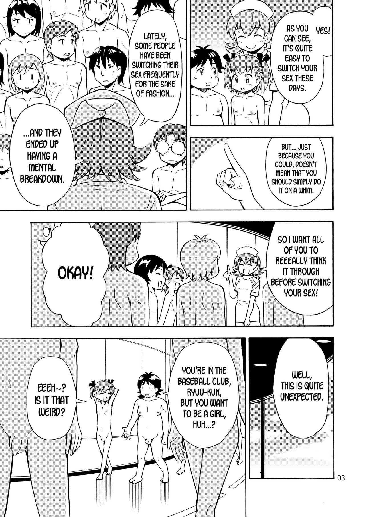 Boku-tachi wa Onnanoko ni Naru! ~Onnanoko Koujou 02~ | We're gonna be girls! page 4 full