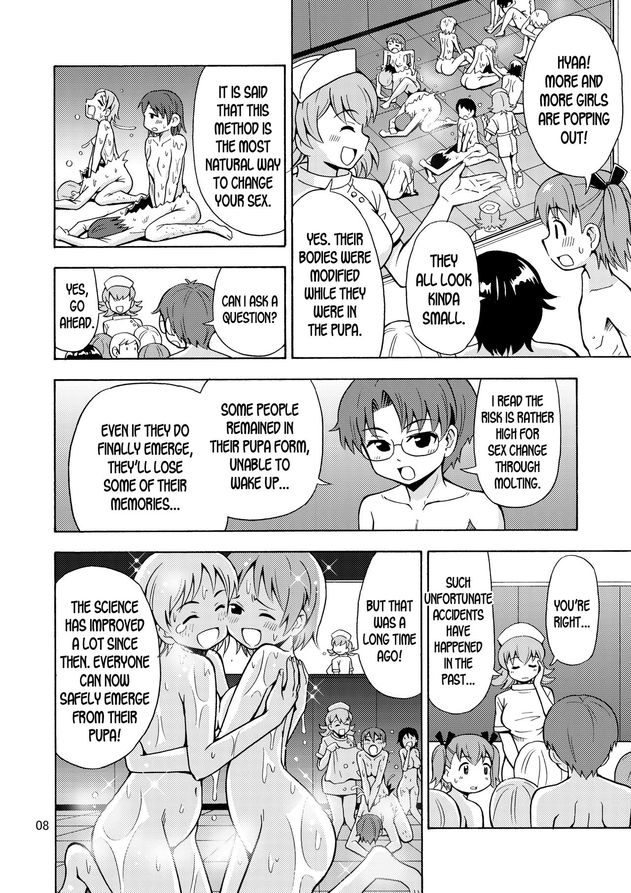 Boku-tachi wa Onnanoko ni Naru! ~Onnanoko Koujou 02~ | We're gonna be girls! page 9 full