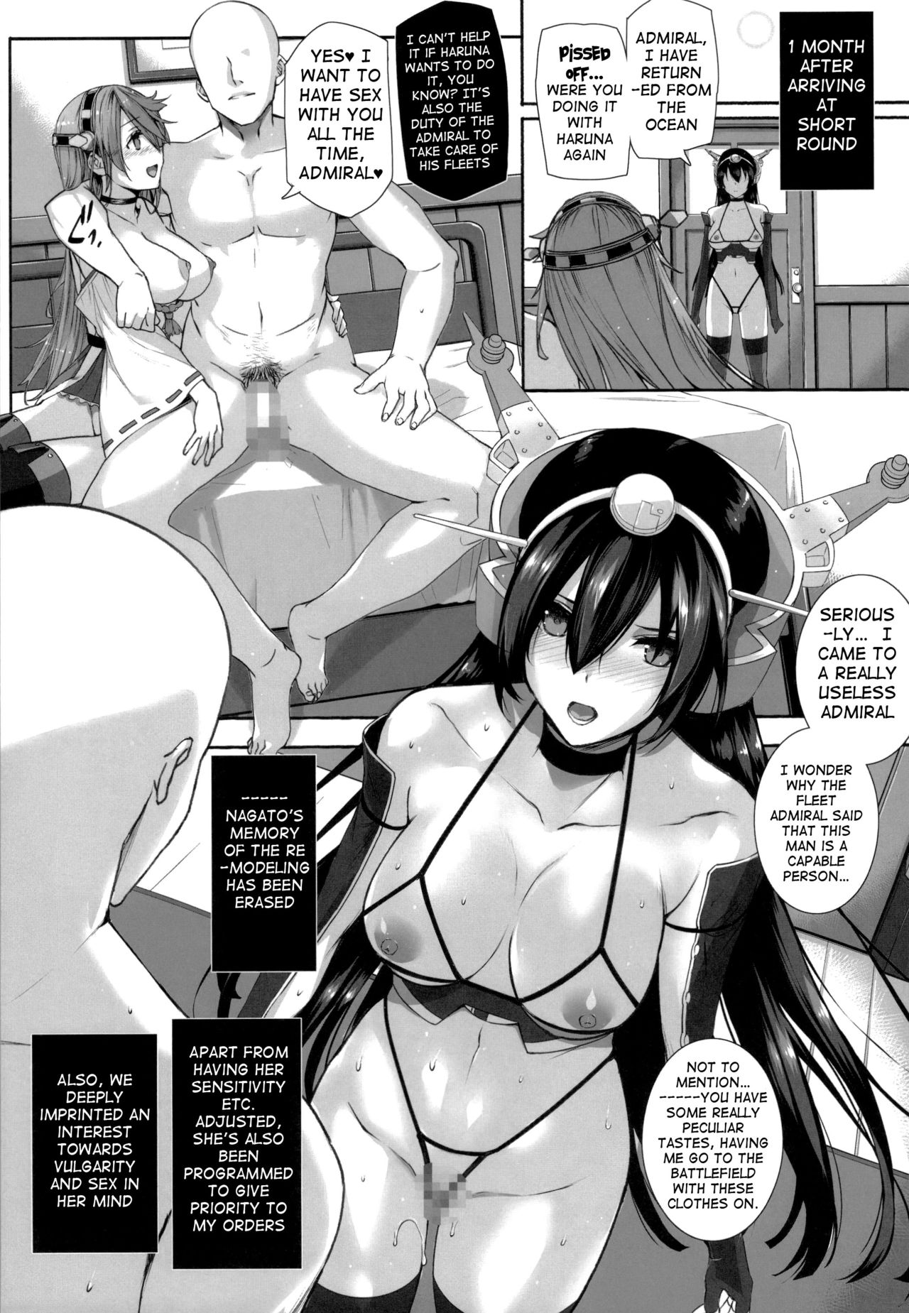 Daraku Senkan -Otoko o Shiranakatta KanMusu-tachi- | Battleship Girls Brainwashing page 10 full