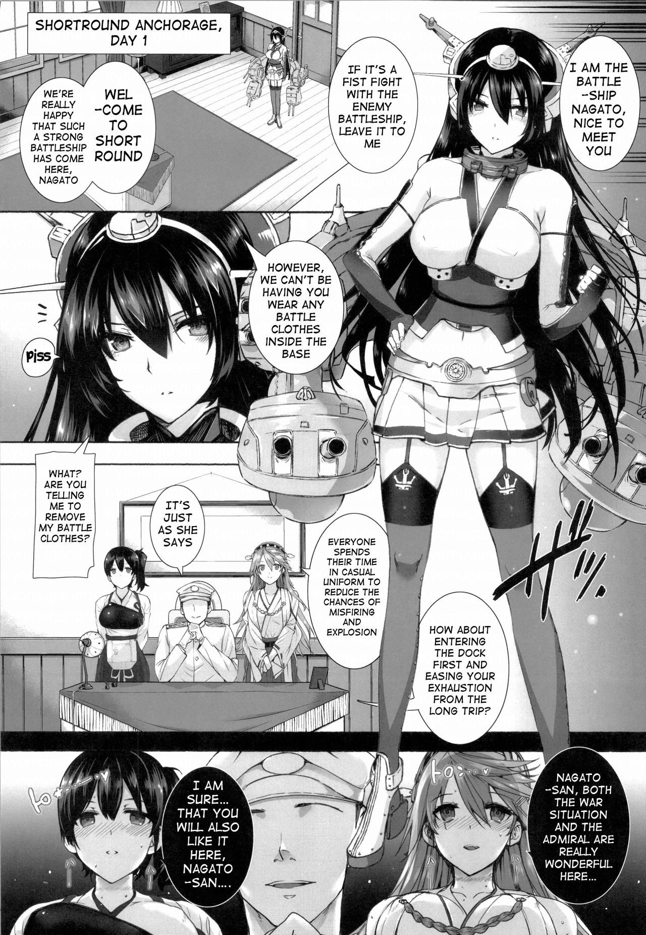 Daraku Senkan -Otoko o Shiranakatta KanMusu-tachi- | Battleship Girls Brainwashing page 5 full