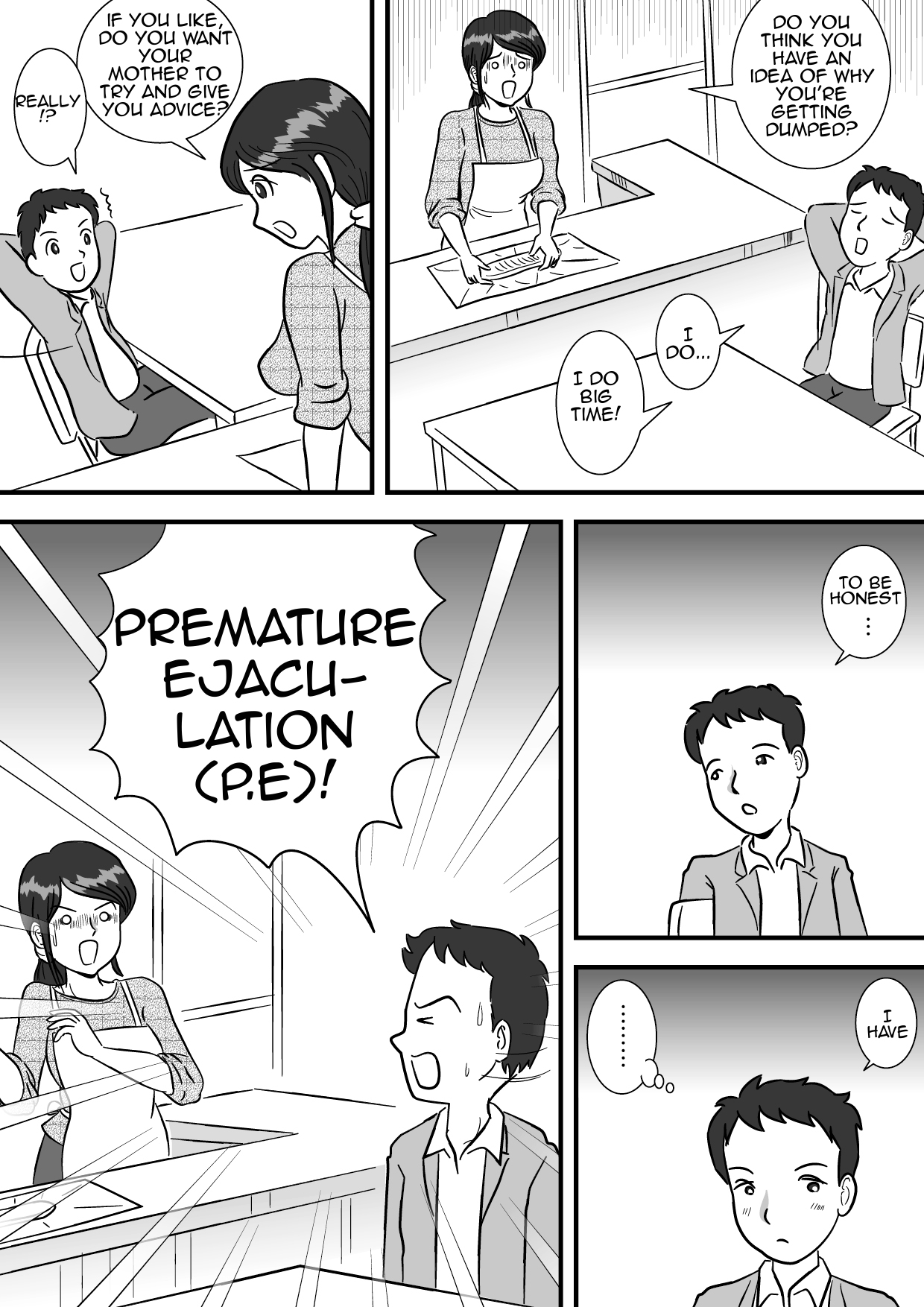 Okaa-san to Sourou Musuko | Mother and her P.E. Son page 5 full