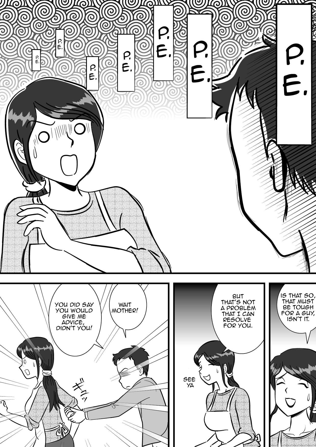 Okaa-san to Sourou Musuko | Mother and her P.E. Son page 6 full