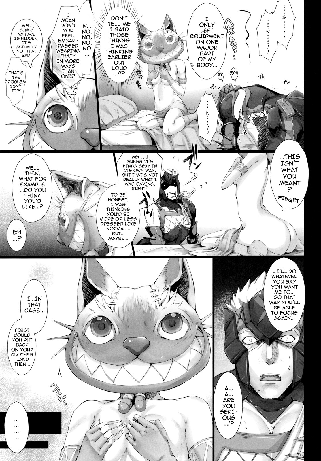 Monhan no Erohon 10 page 8 full