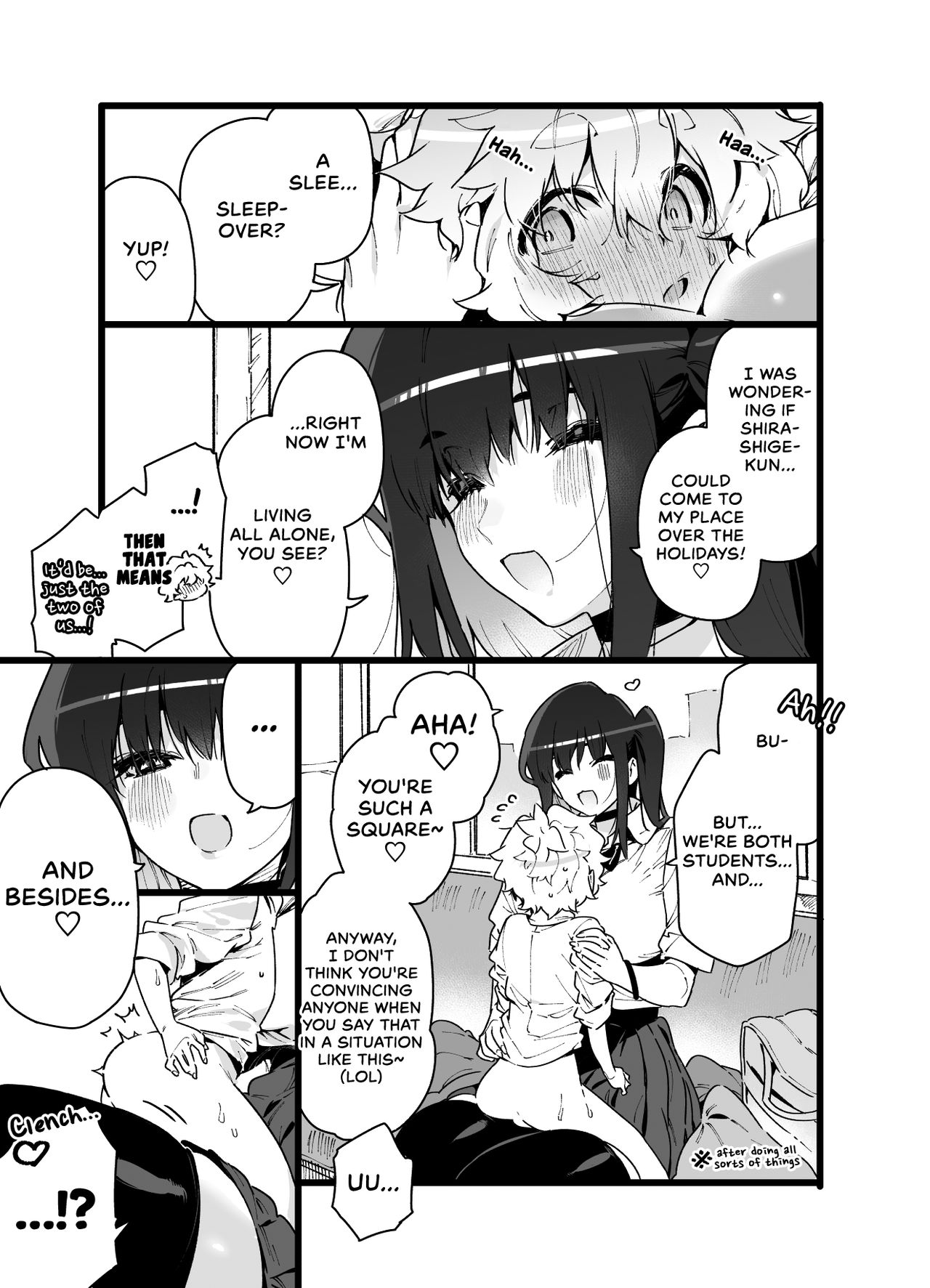 Classmate no Joshi Inma ni Renkyuuchuu no Otomarikai de Osowarechau Danshi no Hanashi | A Story About A Boy Being Assaulted By His Succubus Classmate During A Sleepover Over The Holidays page 7 full