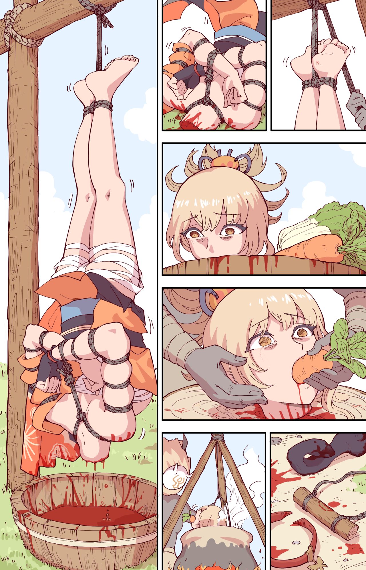 宵宫好像很好吃 / 宵宮っておいしそう guro page 10 full