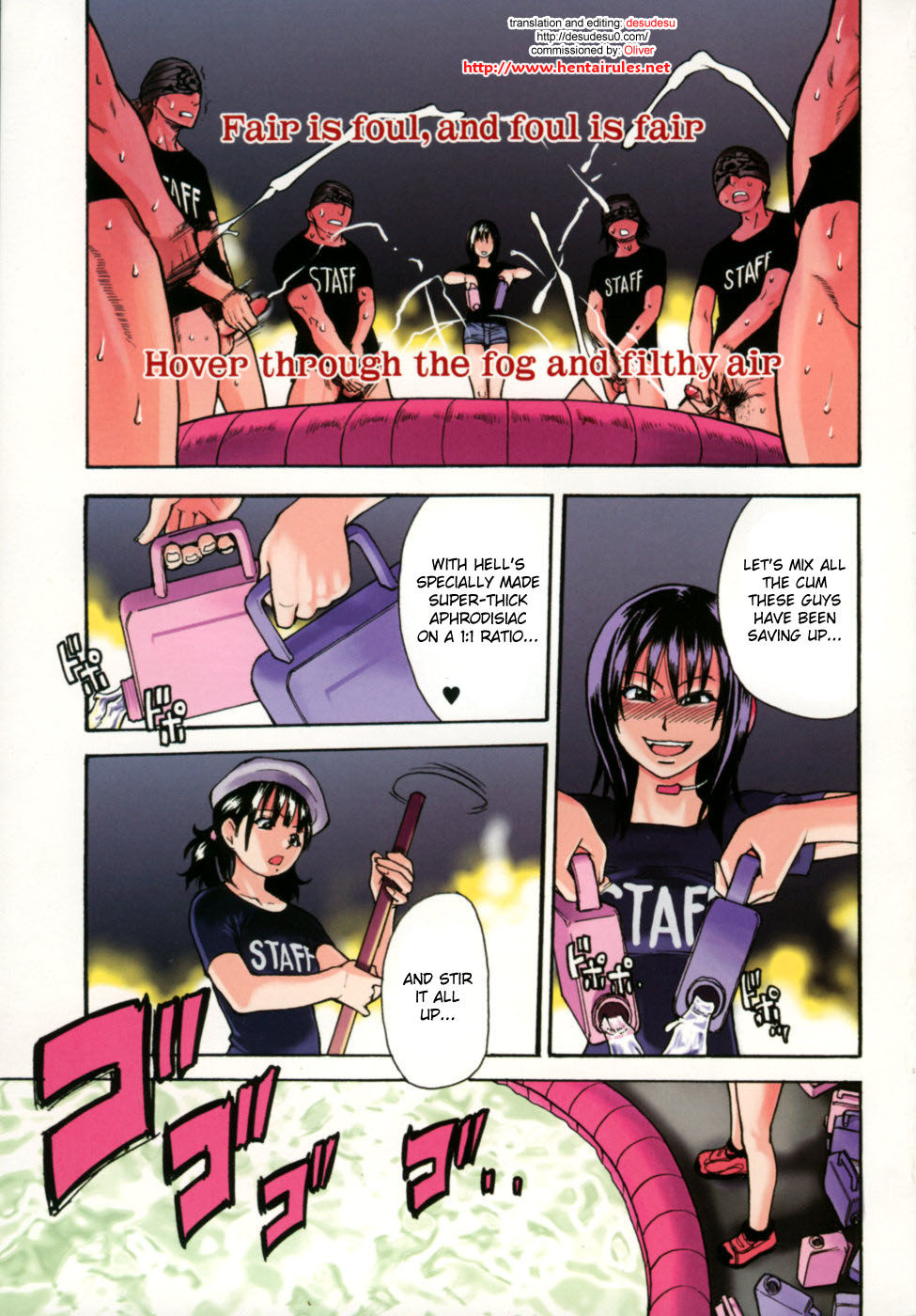 Shining Musume. 5. Five Sense of Love page 10 full