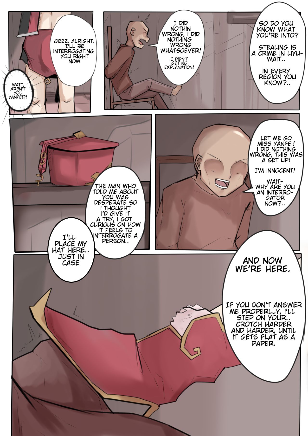Yan Fei's Interrogation Tactic page 3 full